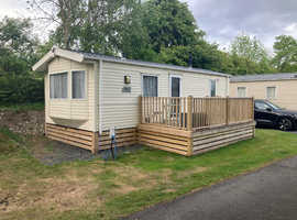 Sited Static holiday caravan, Allendale