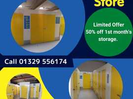Self Storage Rooms to Rent - 50% off for 1st Two Months