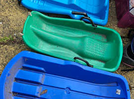 Plastic sledge