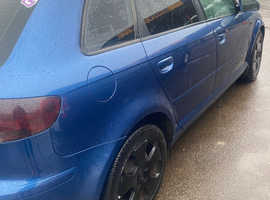 Audi A3, 2005 (55) Blue Hatchback, Manual Diesel, 206,706 miles