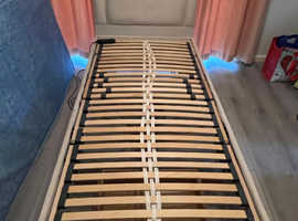 Electric remote control single bed frame
