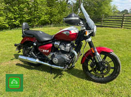 2023 ROYAL ENFIELD 650 SUPER METEOR CELESTIAL 1 OWNER 2748 MILES SEE VIDEO