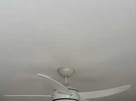 Ceiling fan with remote control
