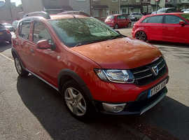 Dacia Sandero, 2014 (64) Red Hatchback, Manual Petrol, 104,650 miles