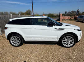Land Rover Range Rover Evoque, 2012 (12) White Coupe, Manual Diesel, 104,407 miles