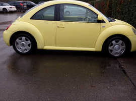 SWAP Beetle, 2001 (51) Yellow Hatchback, Automatic Petrol, 97,600miles