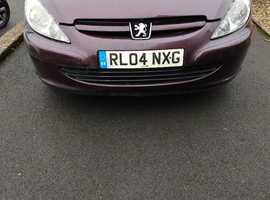 Peugeot 307, 2004 (04)  Convertable ,Coupe, Automatic Petrol, 63,358 miles