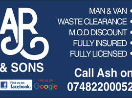 AR sons man and van waste clearances