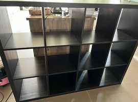 IKEA 12 square unit, black