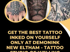 Get the best tattoo inked on yourself only at Demonink New Eltham - Tattoo studio of Welling