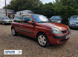 Renault Clio 1.2 Litre Petrol Manual 3 Door Hatch, Only 103k, New MOT, Recently Serviced, Low Insurance Group.