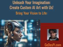 Unleash Your Imagination: Create Custom AI Art with Us!