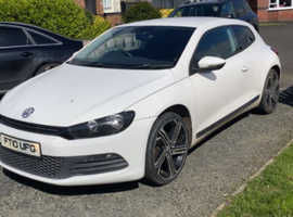 Volkswagen Scirocco, 2010 (10) White Coupe, Manual Diesel, 150I miles