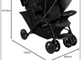 Double buggy with car seat and extras- Brand new in box