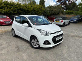 Hyundai i10, 2014 (64) White Hatchback, Manual Petrol, 68,500 miles