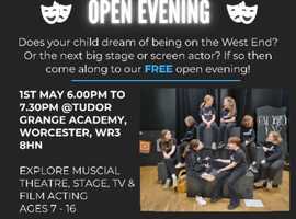 Thursday Stage School Free Open Evening