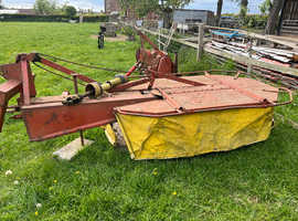 Drum mower for small tractor