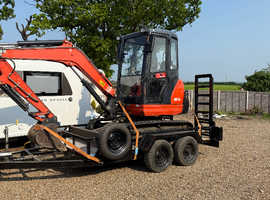 Digger hire with operator 3 ton digger