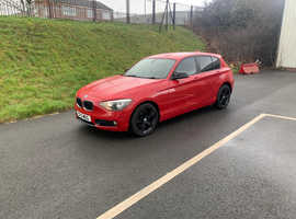 BMW 1 series, 2013 (63) Red Hatchback, Manual Petrol, 97,018 miles