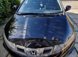 Honda Civic, 2009 (59) Black Hatchback, Manual Diesel, 181,552 miles