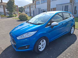 Ford Fiesta, 2017 (66) Blue Hatchback, Manual Petrol, 29,200 miles
