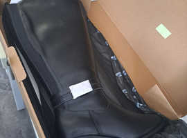 Brand new boxed ladies knee high boots size 7 extra wide fit