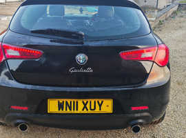 Alfa Romeo Giulietta, 2011 (11) Black Hatchback, Manual Diesel, 130,074 miles
