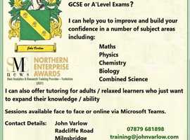 Online Maths Tuition (GCSE and A-Level )