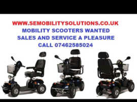 We buy any Mobility scooter or electric wheelchair