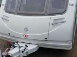 2007 STERLING EUROPA 540 (6 berth) TOURING CARAVAN Fixed Rear Bunk Beds.