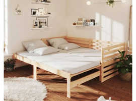 Wooden Trundel bed