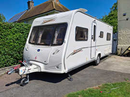 2007/8 Bailey Senator Indiana 4 Berth with Fixed Bed, Full Awning and Motor Mover