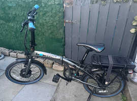 Folding rapid rapide electric bike with new extras