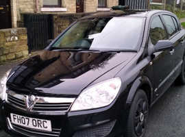 Vauxhall Astra, 2007 (07) Black Hatchback, Manual Diesel, 98,738 miles