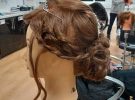 Offering free hair cut and blow dry