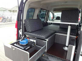 'KANGOO DOBLO BERLINGO PARTNER NEMO MICRO CAMPER 2 BERTH SMALL COMPACT CAMPERVAN MOTORHOME