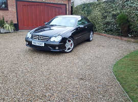 Mercedes Clk, 2007 (57) Black Coupe, Automatic Diesel, 189,598 miles