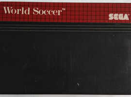 World Soccer master system game see details