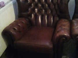Collectable Antique Leather Armchairs