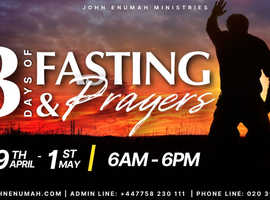 3 DAYS OF FASTING AND PRAYERS