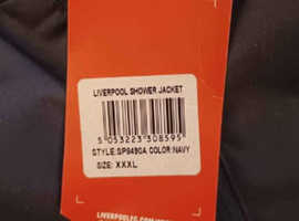 Brand new navy liverpool official jacket