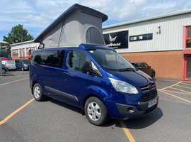 Ford Custom Misano 2 2.2 155ps only 24,000 miles 1 Owner 2016 In Deep Impact Blue Leather 1 Owner