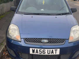 Ford Fiesta, 2007 (07) Blue Saloon, Manual Petrol, 107,413 miles