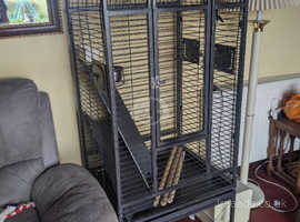 Large cage for parrots