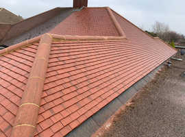 Steam cleaning roof tiles can get rid of years of build-up of dirt