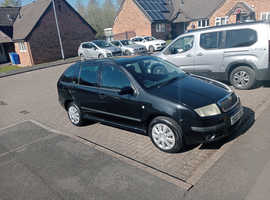 Skoda Fabia, 2007 (07) Black Estate, Manual Petrol, 119,232 miles