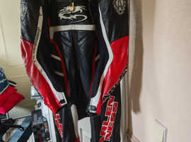 Arlene Ness 1 piece motorcycle leathers