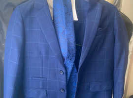 Peaky blinder royal blue 8years suit