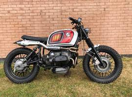 BMW R650 custom scrambler loads spent delivery available
