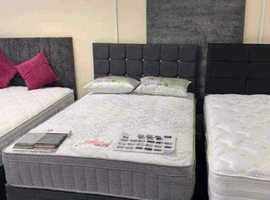 **The Perfect Balance of Sleep & Storage: Single, Double & Queen Size Ottoman Bed with Cozy Mattress**